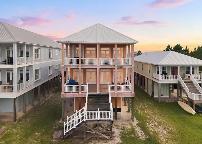 Eagles Nest Sleeps 10 Bay Views Pet-friendly * Gulf Shores